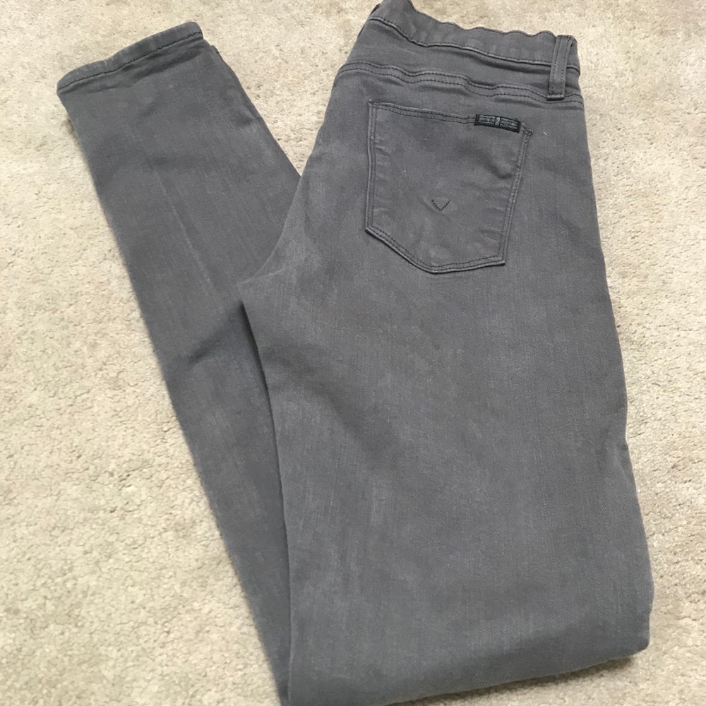 Gray Hudson jeans